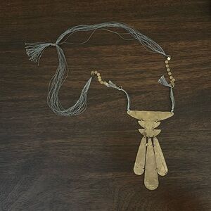 Anthropologie Hammered Necklace